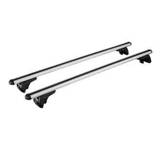 Nordrive, Alumia In-Rail, komplett alumínium tetőcsomagtartó készlet - M - Evos IA, 120cm