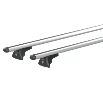 Nordrive, Alumia In-Rail, komplett alumínium tetőcsomagtartó készlet - M - Evos IA, 120cm