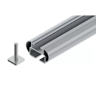 Nordrive, Alumia In-Rail, komplett alumínium tetőcsomagtartó készlet - M - Evos IA, 120cm