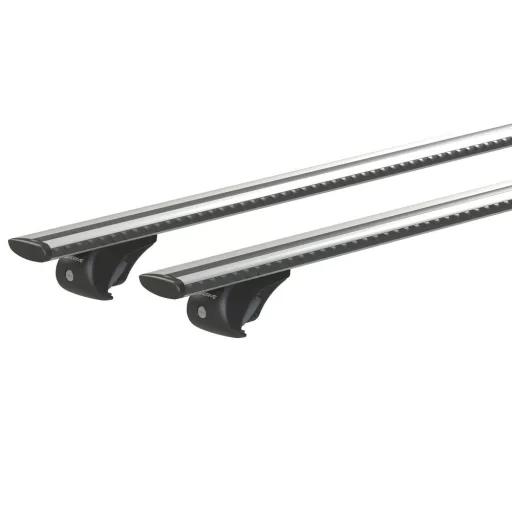 Nordrive Silenzio Rail, Komplett Alumínium Tetőcsomagtartó készlet - L - Evos RA 128cm