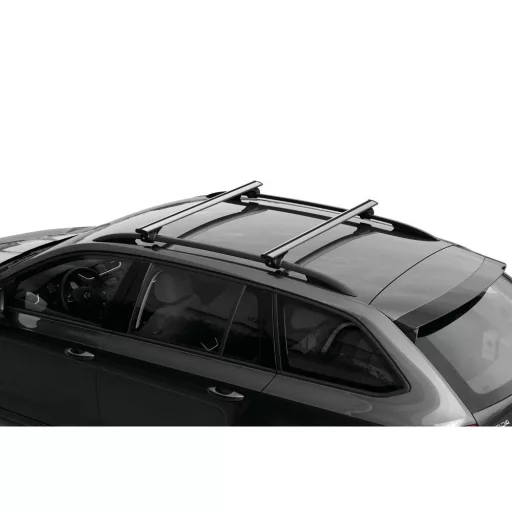 Nordrive Silenzio Rail, Komplett Alumínium Tetőcsomagtartó készlet - L - Evos RA 128cm