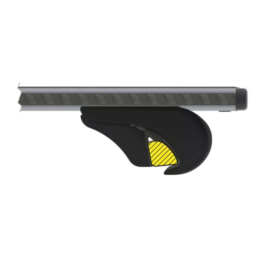 Nordrive Silenzio Rail, Komplett Alumínium Tetőcsomagtartó készlet - L - Evos RA 128cm