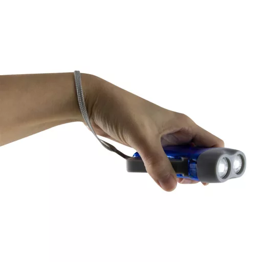 JBM Dinamós elemlámpa 2 leddel.