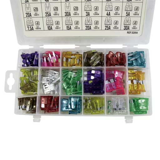JBM Biztosíték, Késes, Mini-Normál, 3-30A, Szett