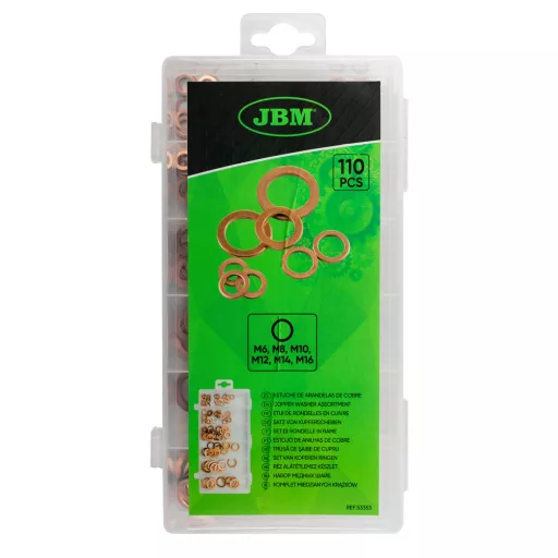 JBM 110 db-os Réz Alátét Szett