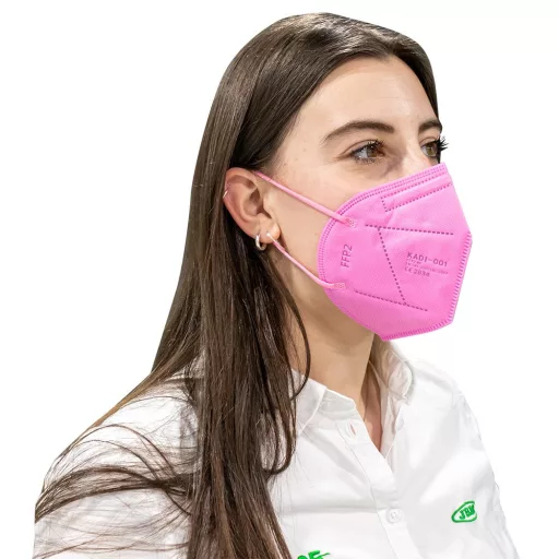 JBM FFP2-es Arcvédő Maszk PInk
