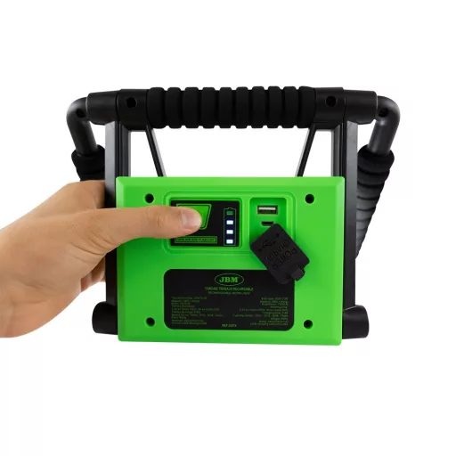 JBM Akkumulátoros Munkalámpa, Cob Leddel.