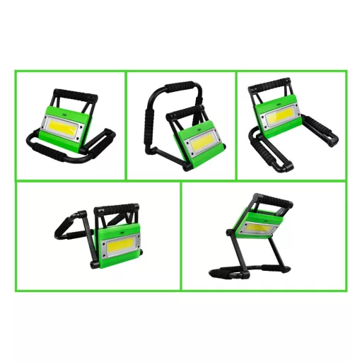 JBM Akkumulátoros Munkalámpa, Cob Leddel.