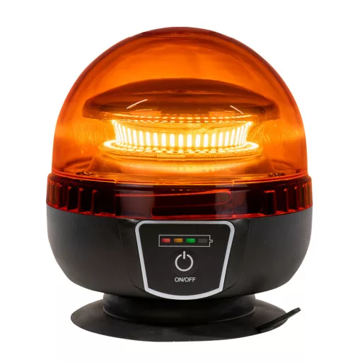 JBM Mágneses, Akkumulátoros Villogó - Sárga