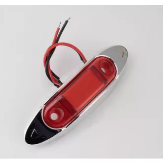   25125 4 LED-es szélesséjelző, helyzetjelző - piros - 12-24V