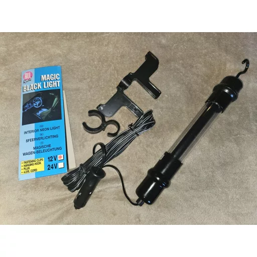 Autós belsővilágítás Neon fénycső Magic Black Light 12V