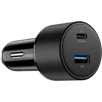   13023 02ACSET Gyors töltő USB/USB-C + 3 az 1-ben töltő különböző töltőfejekkel - 5A 100W 12-24V