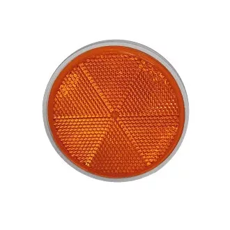 Kerek Sárga Prizma Öntapadós - 74mm