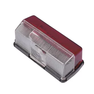 SZÉLESSÉGJELZŐ 12V PIROS/FEHÉR 115X45 MM