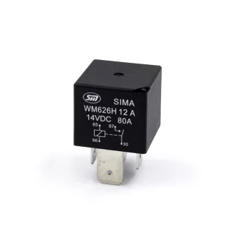AE Relé 4 lábú, 80A 12V