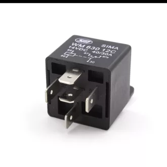 AE, Relé 5 Lábú 12V 40/30A 1,6W