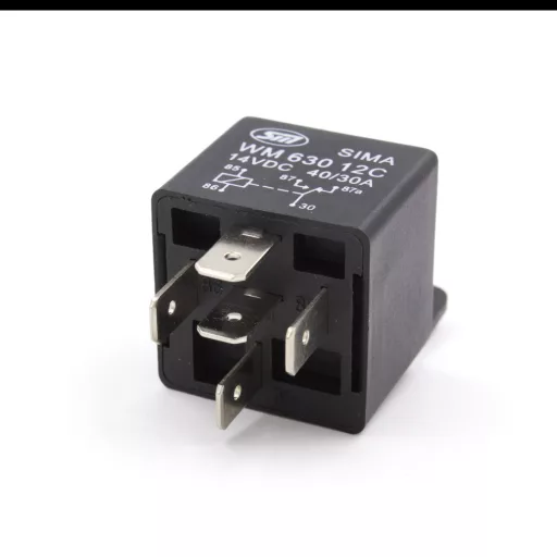 AE, Relé 5 Lábú 12V 40/30A 1,6W