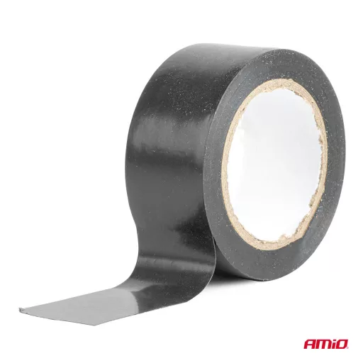Amio Fekete ragasztószalag 25mm x 9m