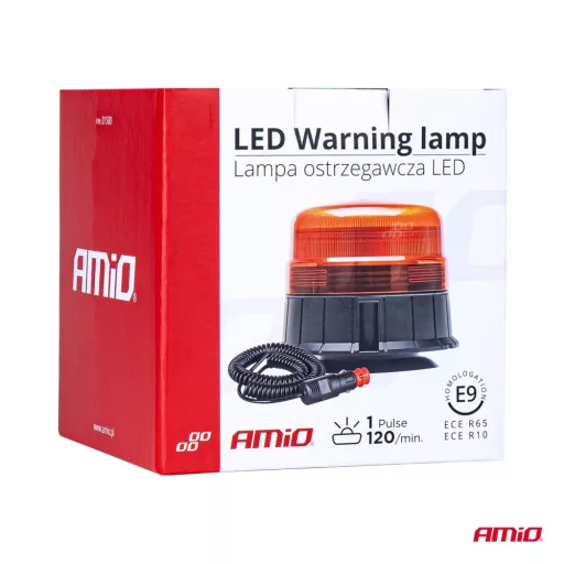 Amio WAR11M Mágneses Led Villogó 39 Led - 12-24V