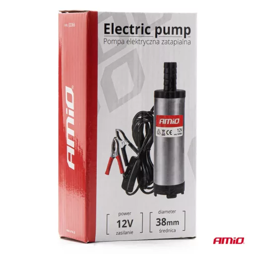 Amio Elektromos szivattyú 12V, merülő, átmérő 38 mm