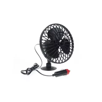 Amio Ventilátor 14cm, tapadókorongos, 12V