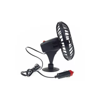 Amio Ventilátor 14cm, tapadókorongos, 12V