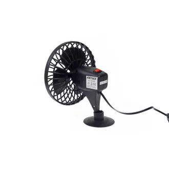 Amio Ventilátor 14cm, tapadókorongos, 12V