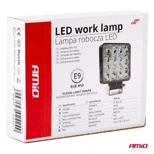 Amio Munkalámpa AWL10 16LED