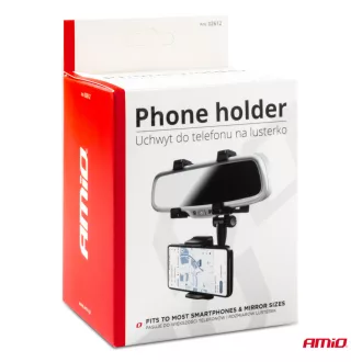 Amio Telefontartó Visszapillantótükörre HOLD-17