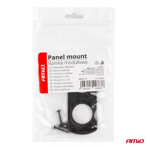Amio Beépítő Panel USB/Szivargyújtó Aljzathoz 2db-hoz