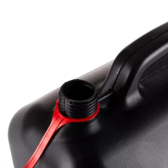 BENZINKANNA 20L MŰANYAG FEKETE