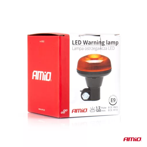Amio W21P Ledes Villogó 18LED 12/24V IP56