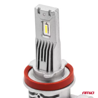 Amio Led Izzó X1 sorozat H8/H9/H11/H16 12V 40W 6500K 2db