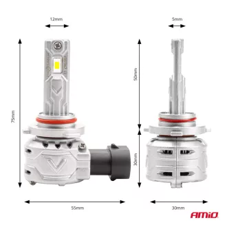 Amio LED fényszórók X2 Series HB3 9005 12V 2db