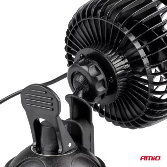 Amio Autós ventilátor tapadókoronggal 6" 12V