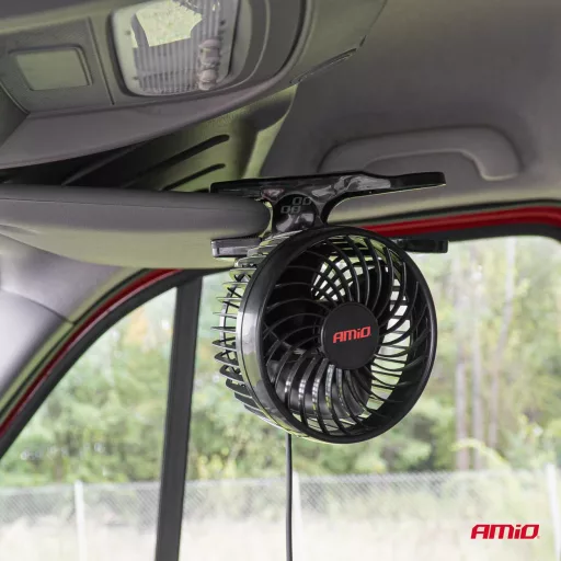 Amio Csiptetős Ventilátor 125mm 12V