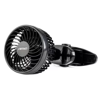 Amio Autós ventilátor 4,5"-os csipesszel 24V