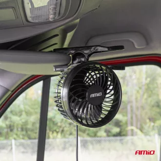 Amio Autós ventilátor 4,5"-os csipesszel 24V