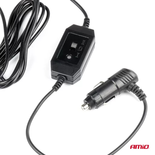 Amio Autós ventilátor 4,5"-os csipesszel 24V