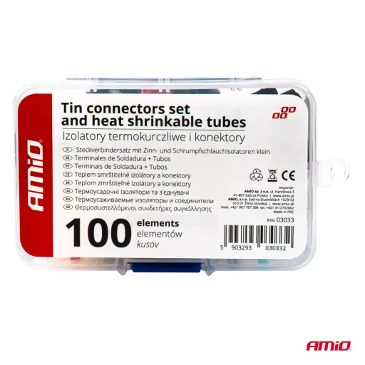 Amio Toldó Hüvely Szett 100 db-os
