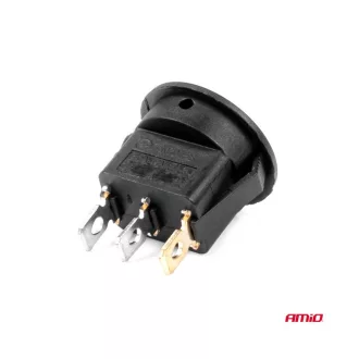 Amio Kétállású Kapcsoló Piros Kerek 12/24V 20A