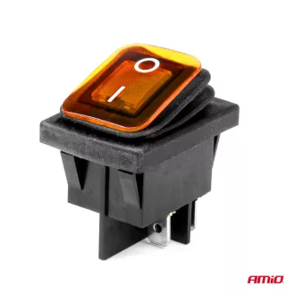Amio Kétállású Kapcsoló Sárga 12V/24V 20A
