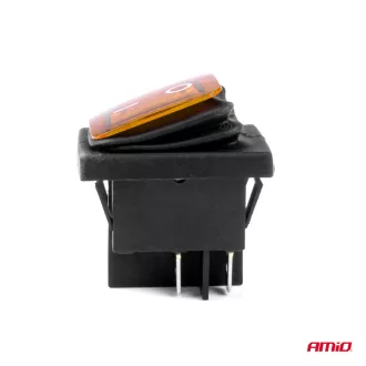 Amio Kétállású Kapcsoló Sárga 12V/24V 20A