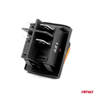 Amio Kétállású Kapcsoló Sárga 12V/24V 20A