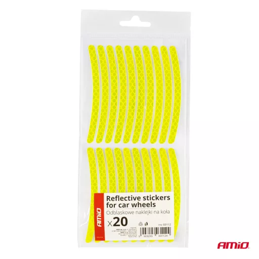 Amio Fényvisszaverő Kerékre 20db