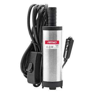   Amio Elektromos Dízel Búvárszivattyú, 12V Átmérő 38 mm, Szivargyújtó Csatlakozóval