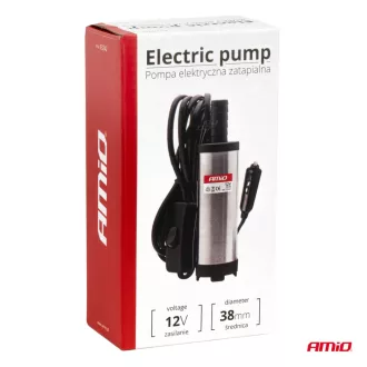   Amio Elektromos Dízel Búvárszivattyú, 12V Átmérő 38 mm, Szivargyújtó Csatlakozóval