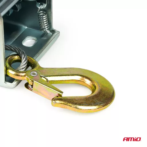 Amio Kézi Csörlő 450Kg 5m Acélkábellal