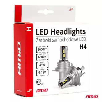 IZZÓ 12V H4 LED 6500K PÁR