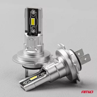 Amio Led Izzók H-Mini Szeria H7/H18 50W 6500K 12V 2db